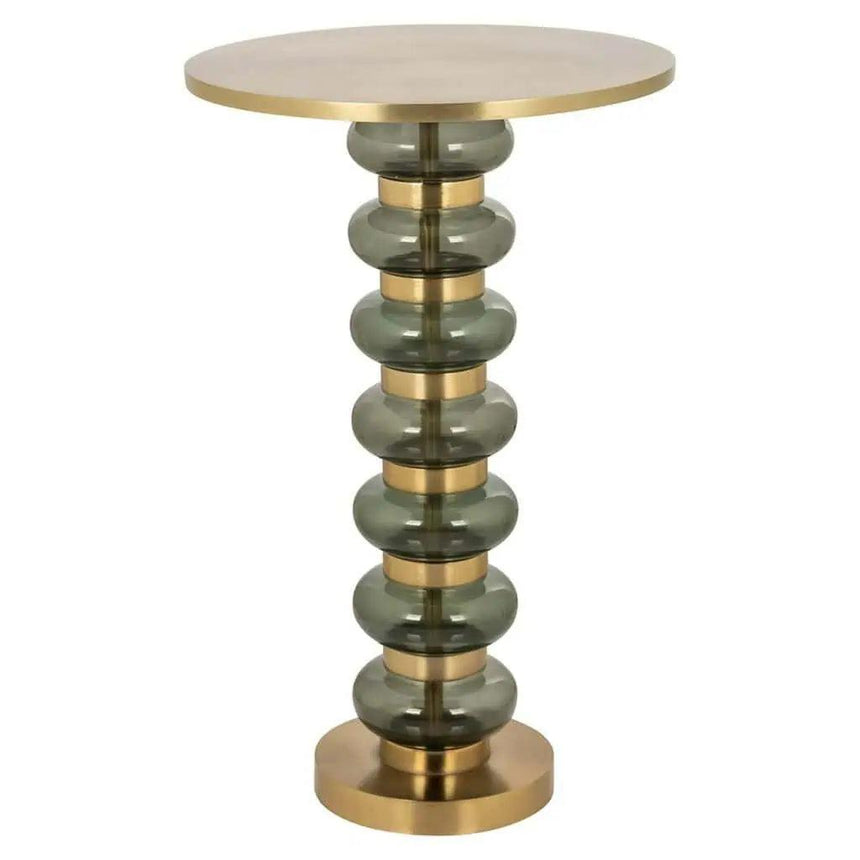Bowiene metal storage table