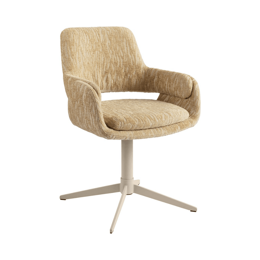 Harvey mura fabric swivel chair