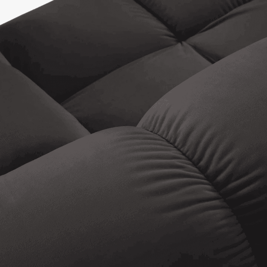 Bellis bársony sarokkanapé