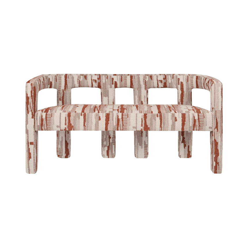 Madison fabric bench