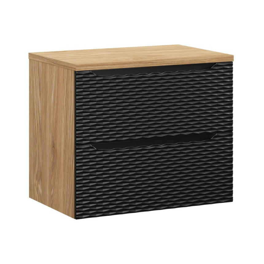 Baggy woven chenille pouf