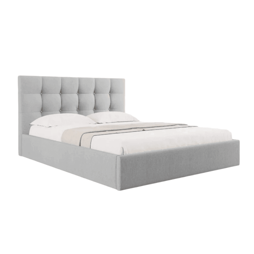 Phaedra bouclé bed frame 180x200