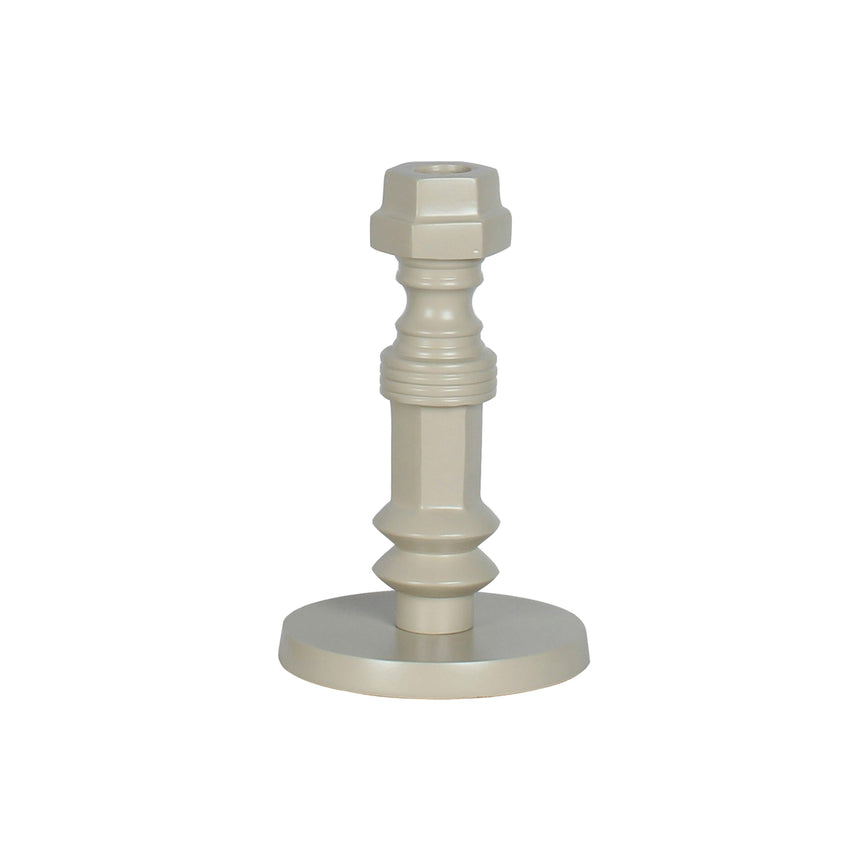 Totem metal candle holder small