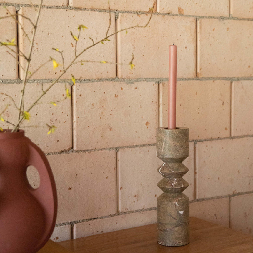 Satpura márvány gyertyatartó - Dutch Home