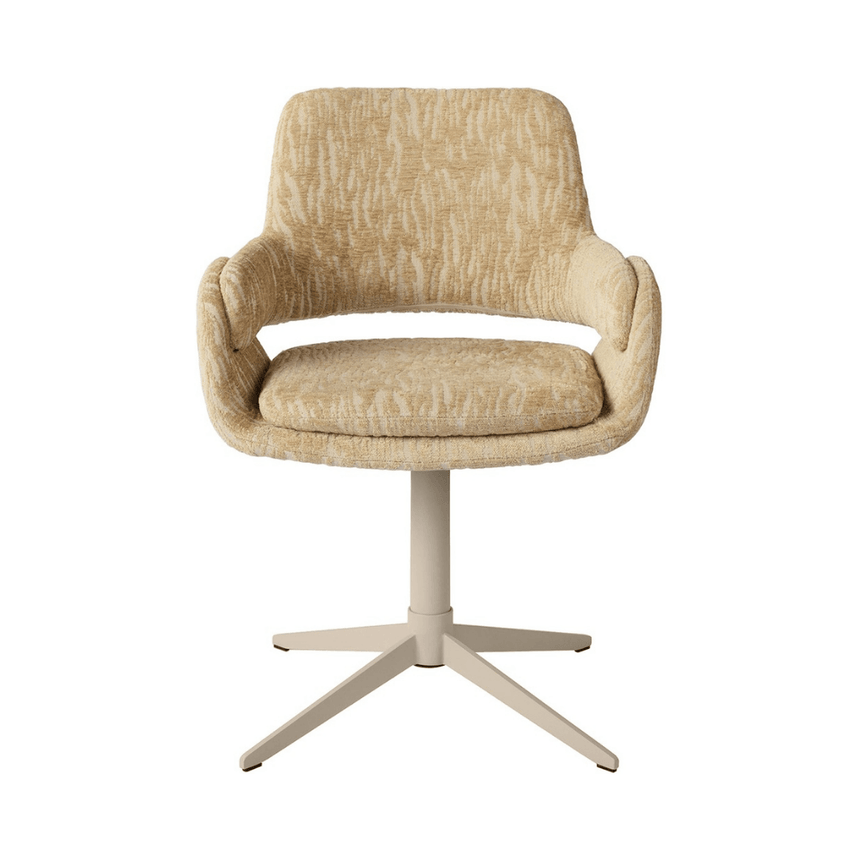 Harvey mura fabric swivel chair