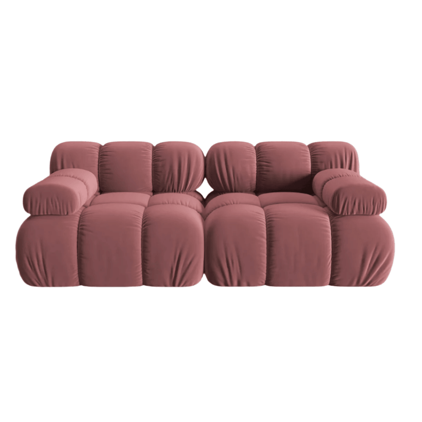 Bellis 2-seater velvet sofa