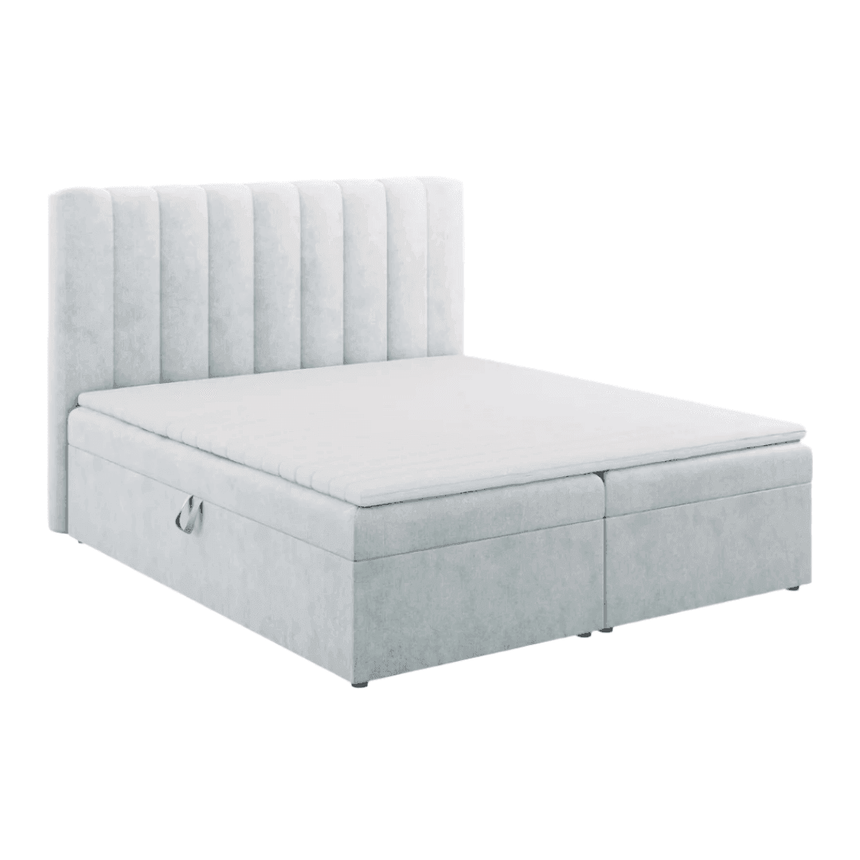 Kelp fabric double bed 160x200
