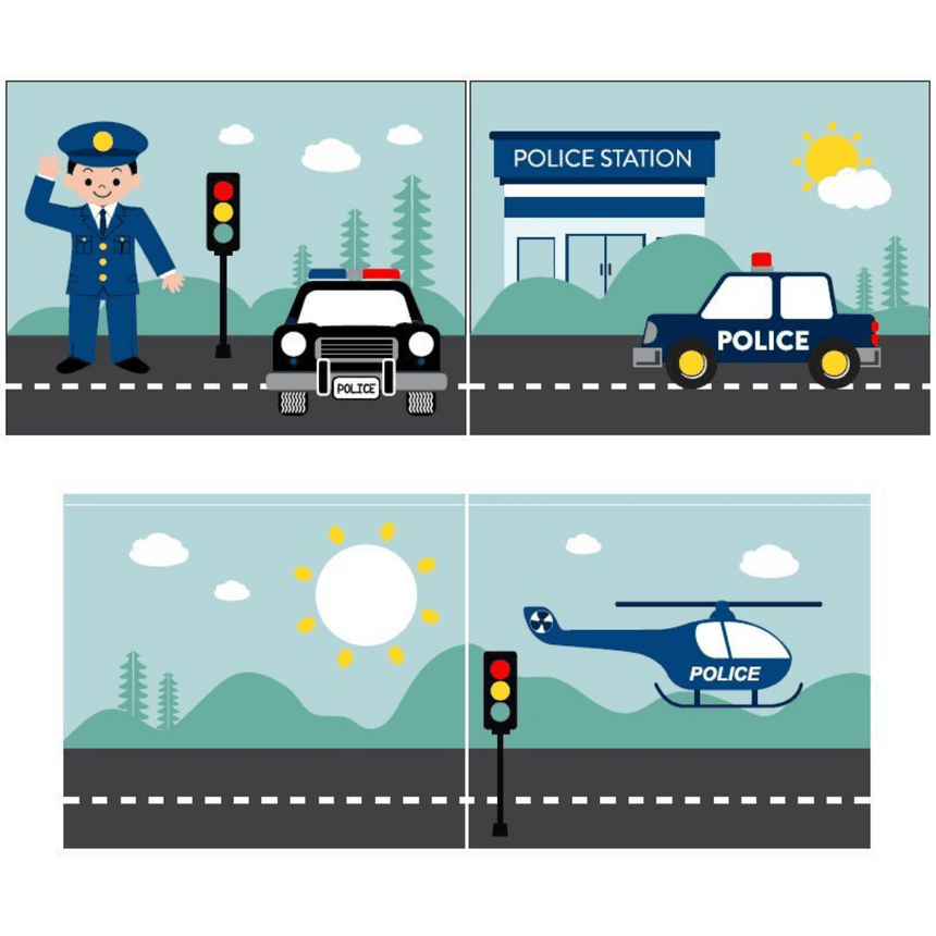 Police gyerekágy szövet