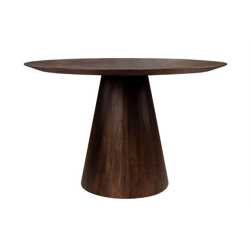 Congo wooden dining table Ø120