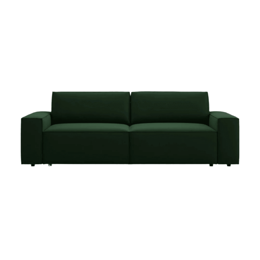 Jodie 3-seater velvet sofa 247x107