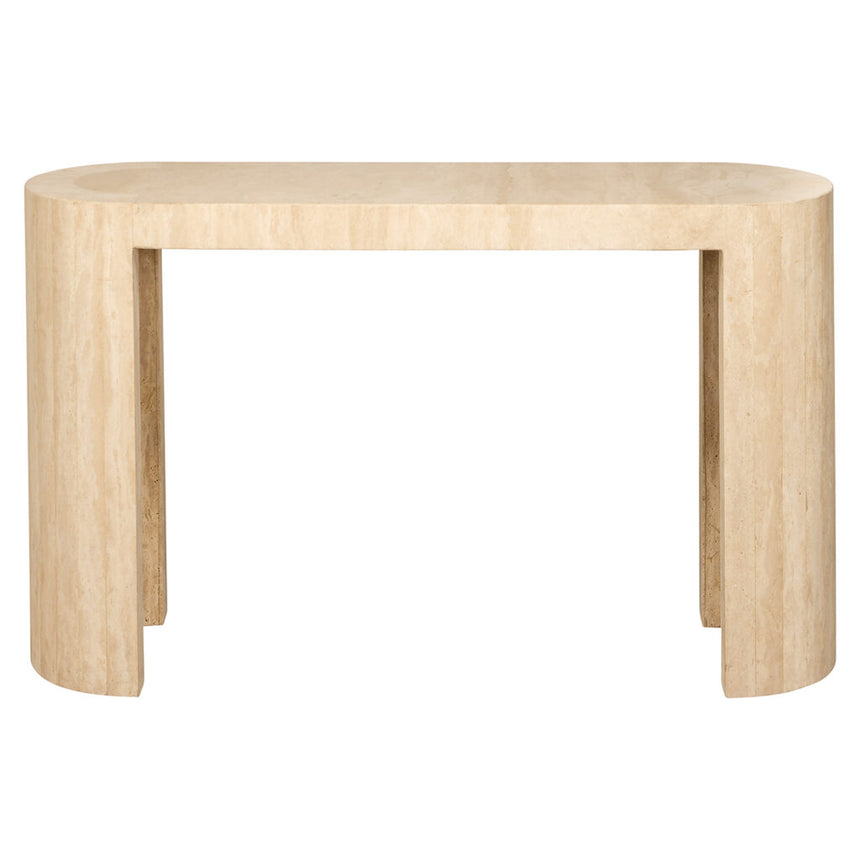 Biltmore Limestone Console Table