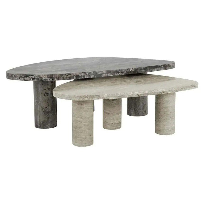 Nazario marble coffee table set