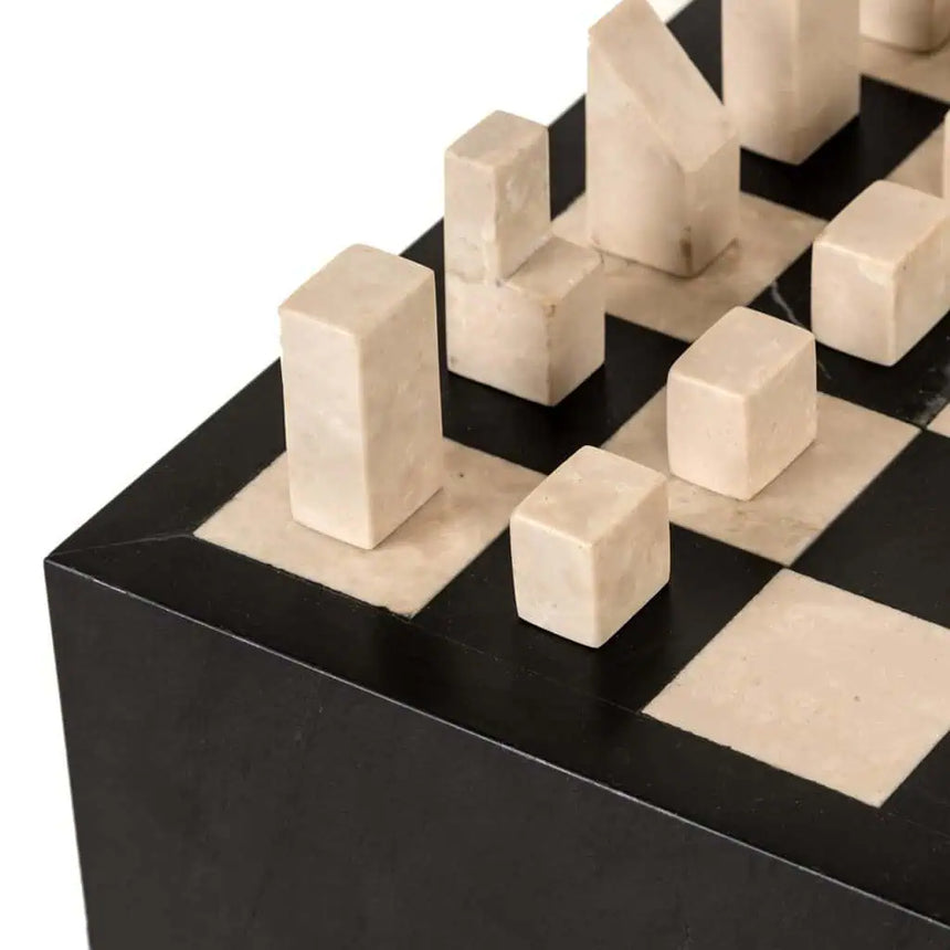 Zyenna glass chessboard