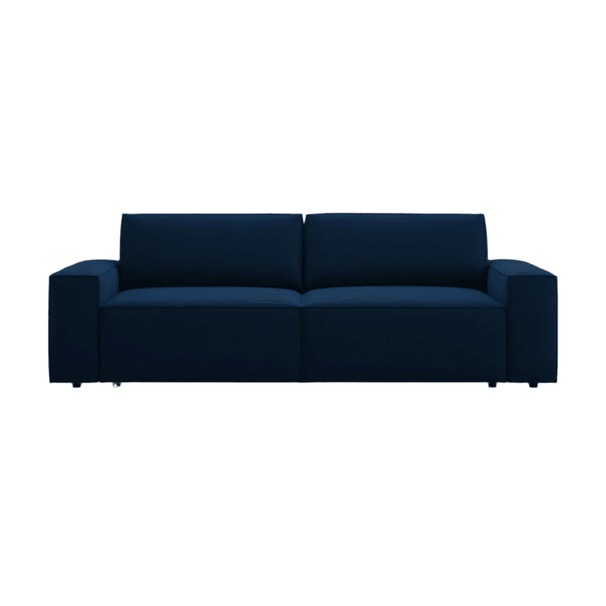 Jodie 3-seater velvet sofa 247x107