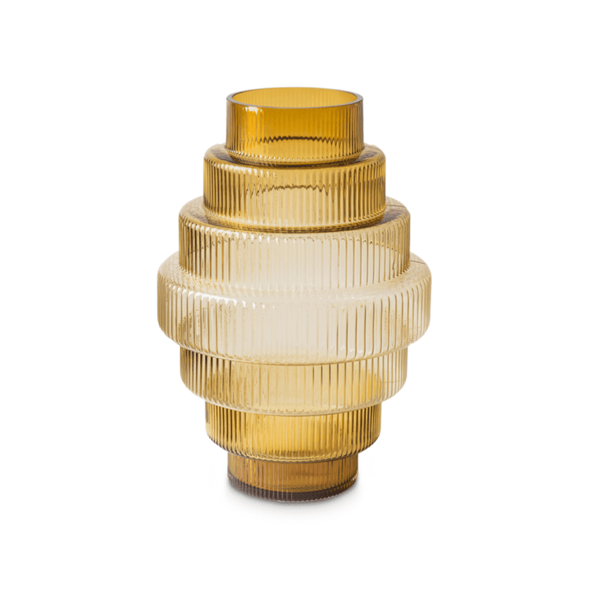 Steps glass vase 30cm