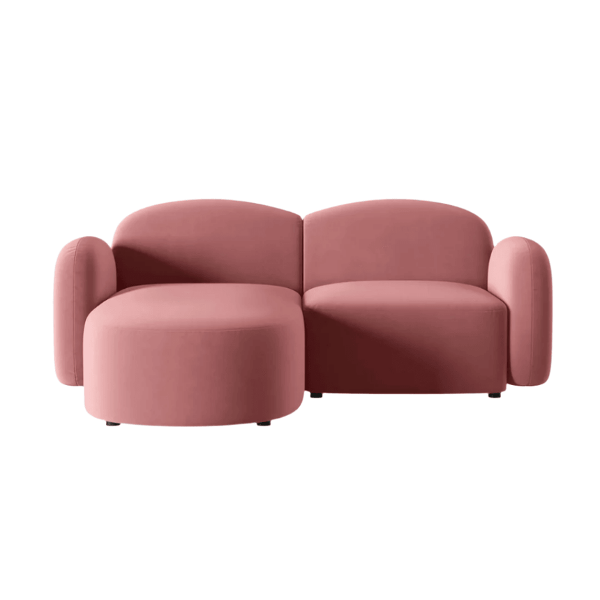 Blair balos bársony sarokkanapé 194x167