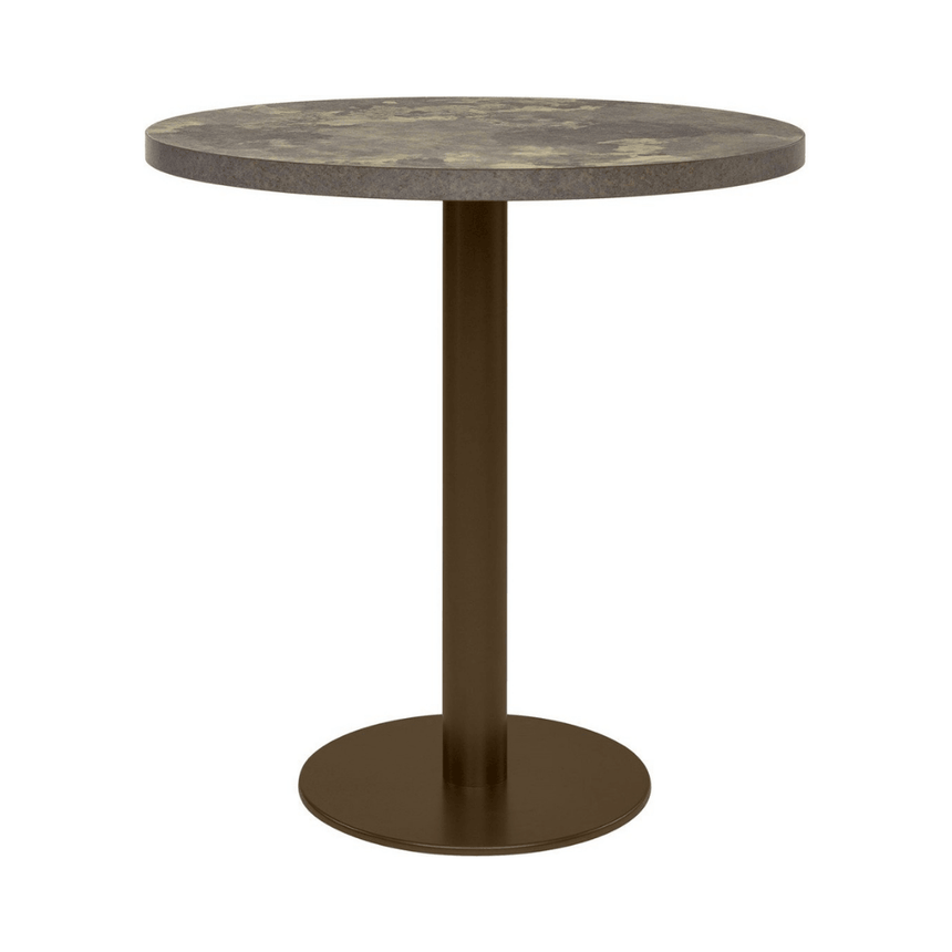Elliot marble effect dining table Ø70