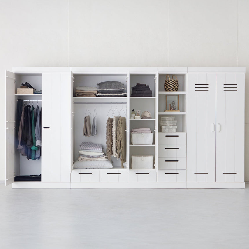 Connect 140 cm-es ruhásszekrény (3 ajtós)