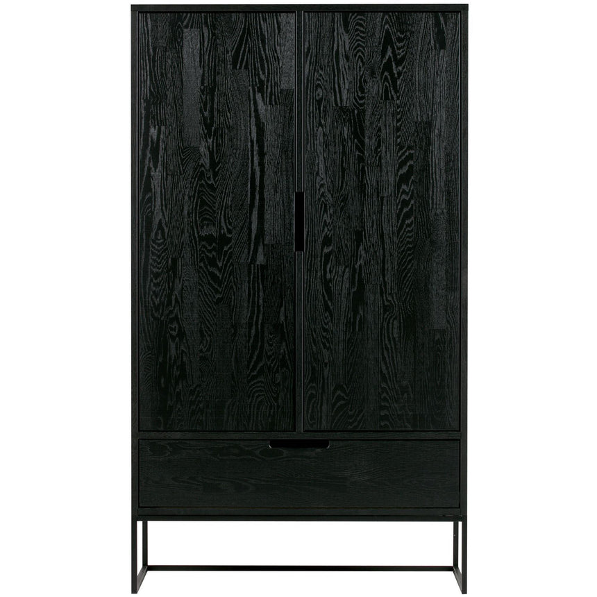 Silas 2 ajtós kőrisfa kabinet széles-0