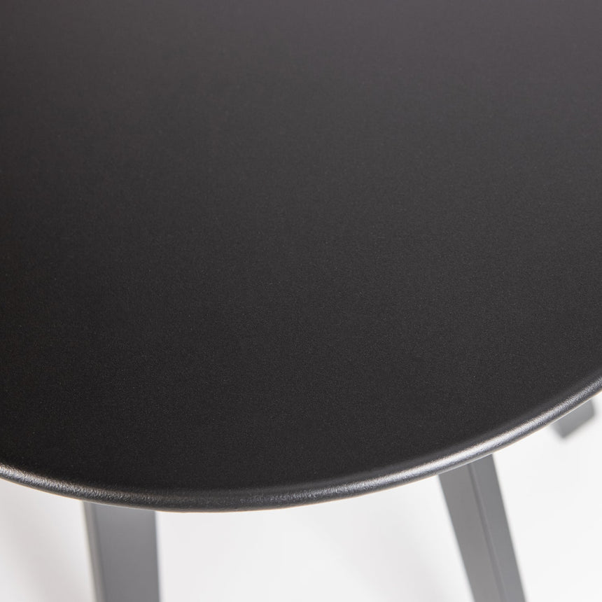 Fer fém dohányzó- és lerakóasztal – Ø 40 cm