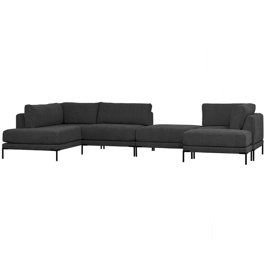 Couple jobbos szövet sarokkanapé - Dutch Home