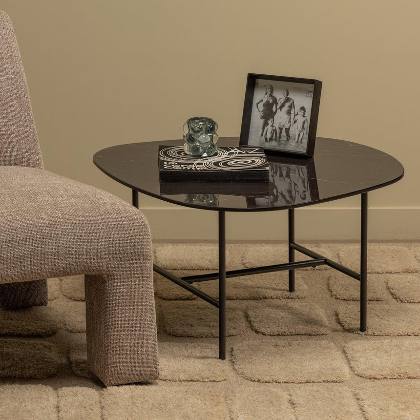 Vajen porcelán dohányzóasztal 80x60 - Dutch Home