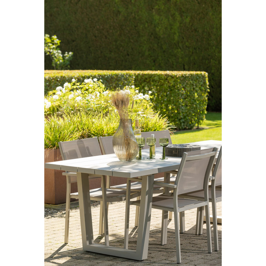 Bear kerti étkezőasztal – Alumínium, 240 cm