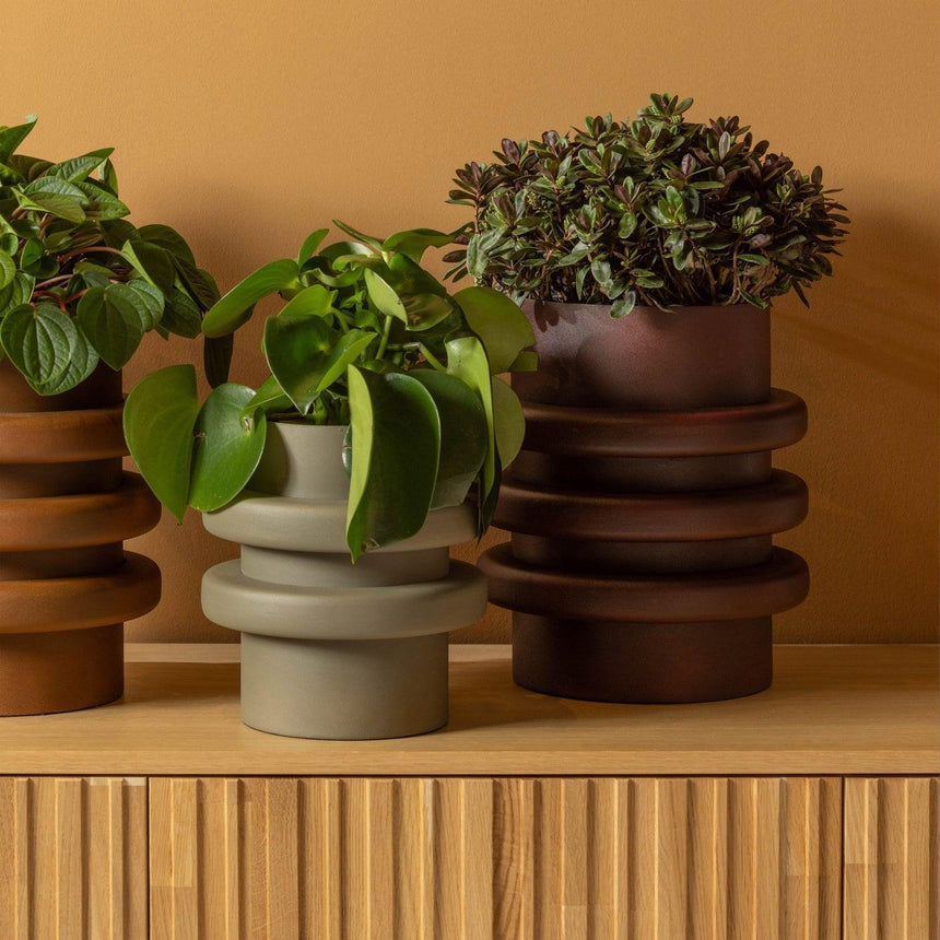 Malin fém váza - Dutch Home