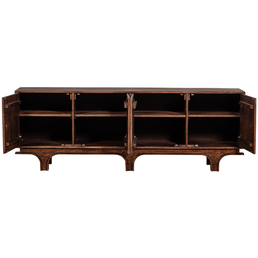 Staes 4 ajtós fa komód - Dutch Home