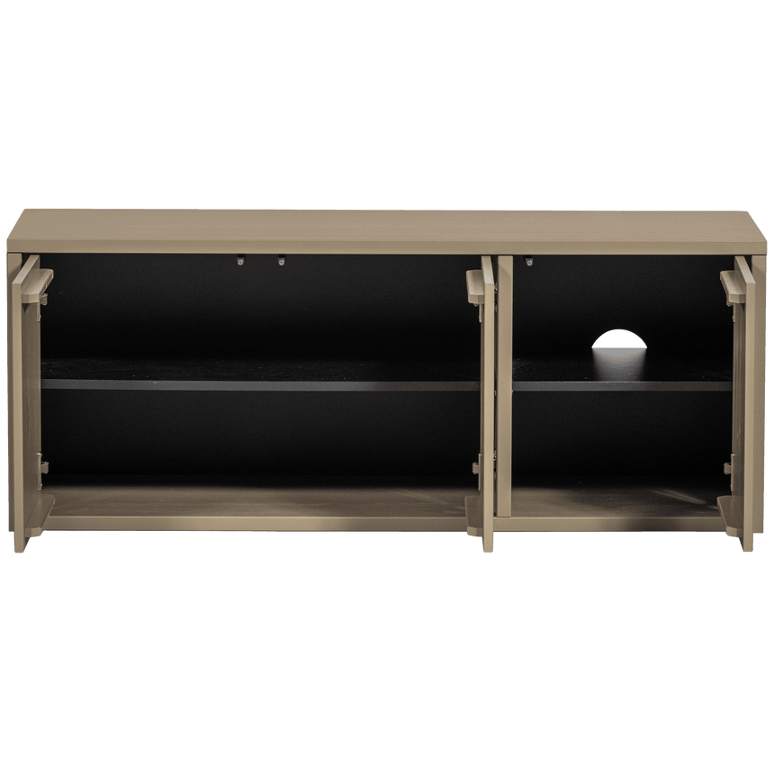 Turner 3 ajtós fa TV állvány - Dutch Home