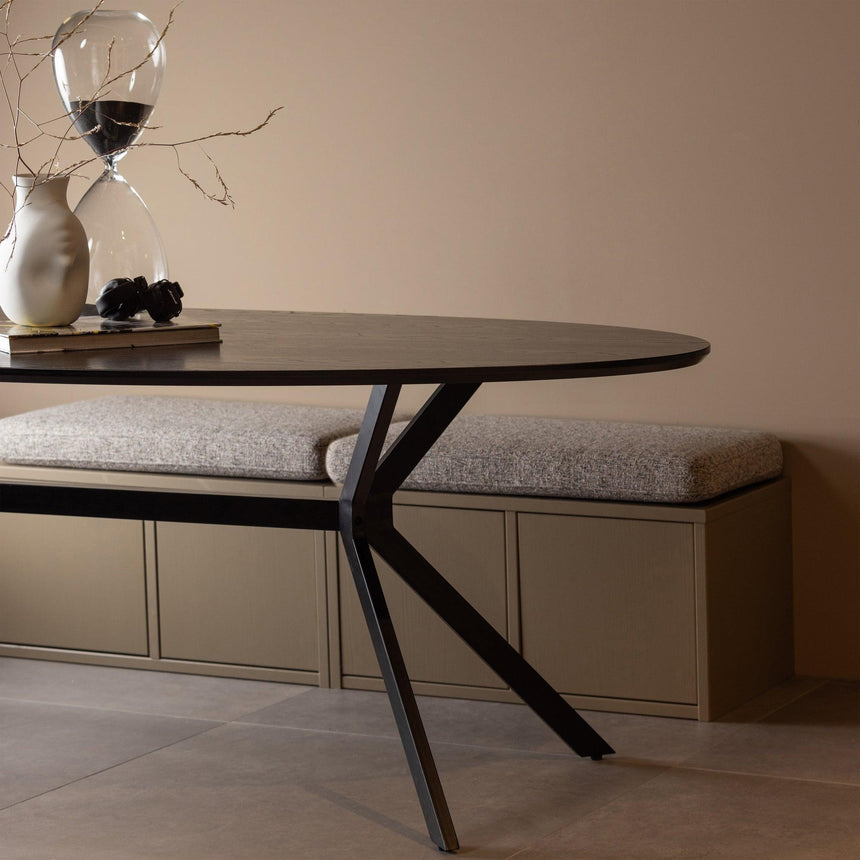 Turner 3 ajtós fa TV állvány - Dutch Home