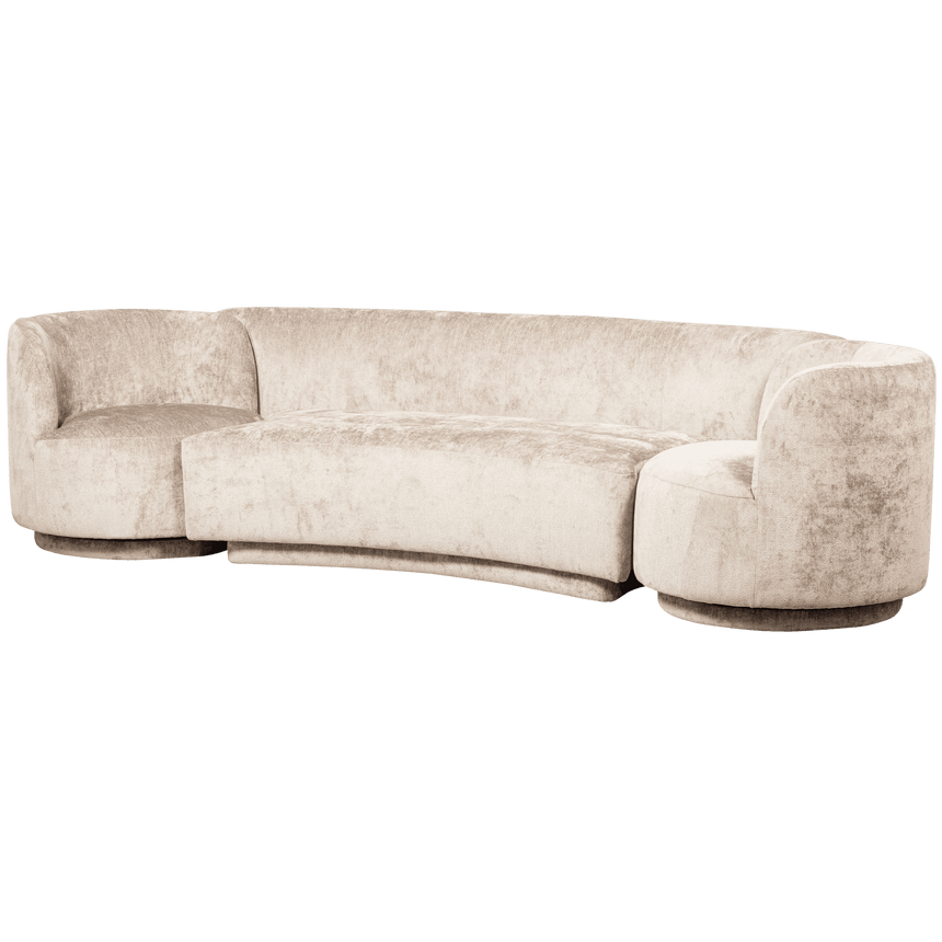 Combi popular szövet kanapé 2 fotellel - Dutch Home