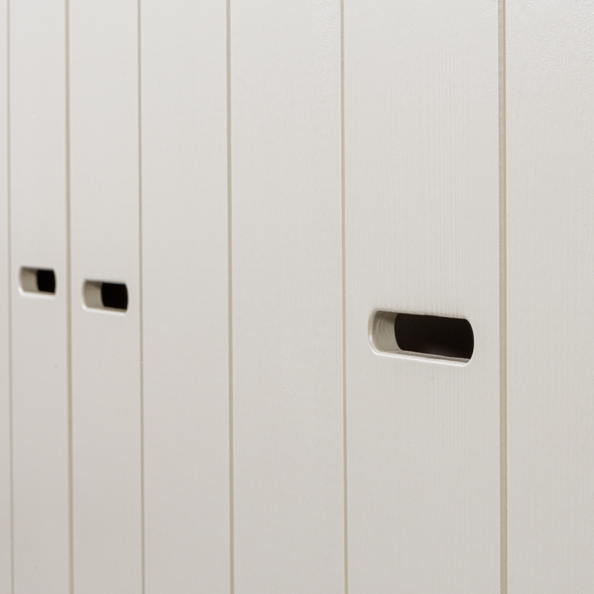 Connect 140 cm-es ruhásszekrény (3 ajtós)