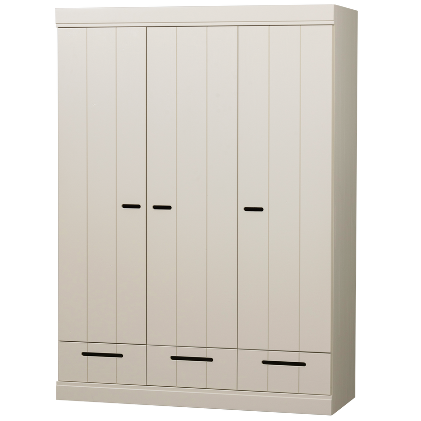 Connect 140 cm-es ruhásszekrény (3 ajtós)