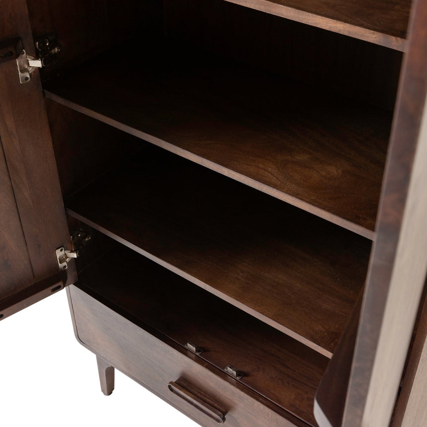 Liya kétajtós szekrény - Mangófa