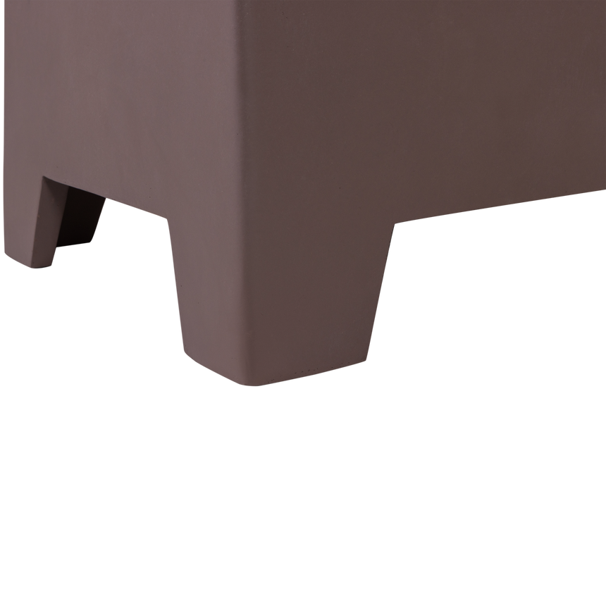 Zina lerakóasztal – Robusztus betonhatás és holland minimalizmus