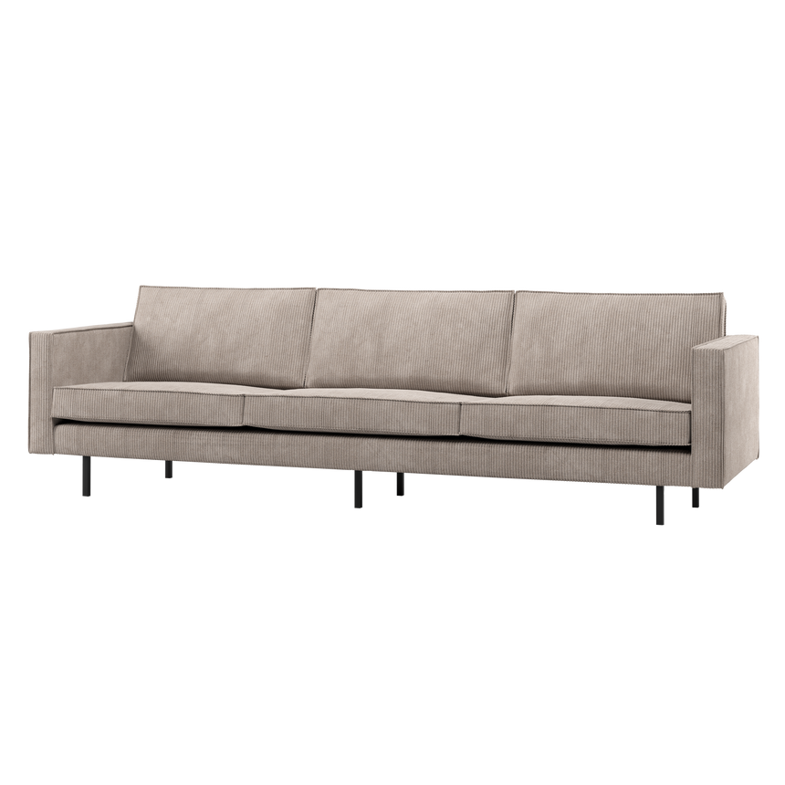 Rodeo 3 személyes kanapé – Modern elegancia és bordázott textúra