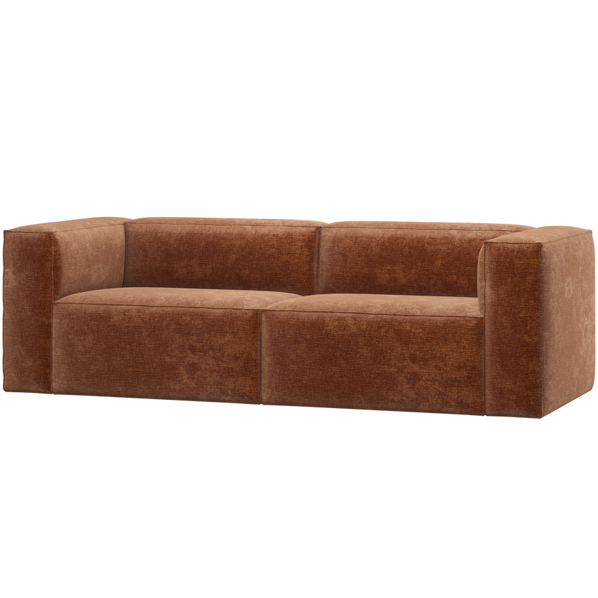 Bean 3,5 személyes kanapé – Luxus chenille velvet és robusztus kényelem