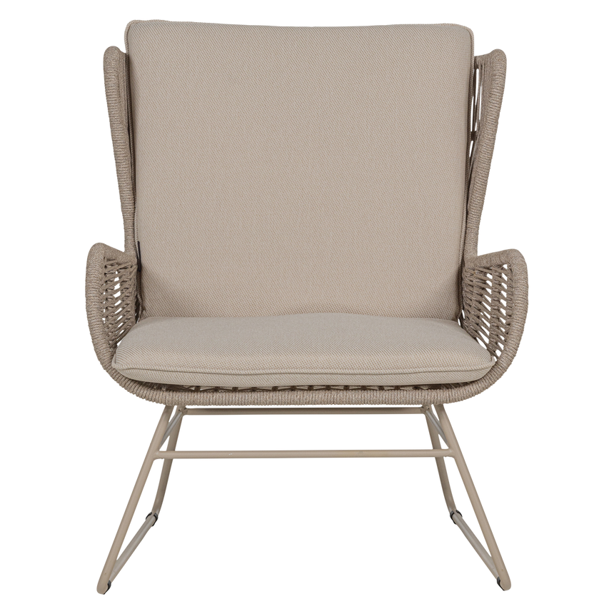 Grace kültéri lounge szék – Modern fonott design