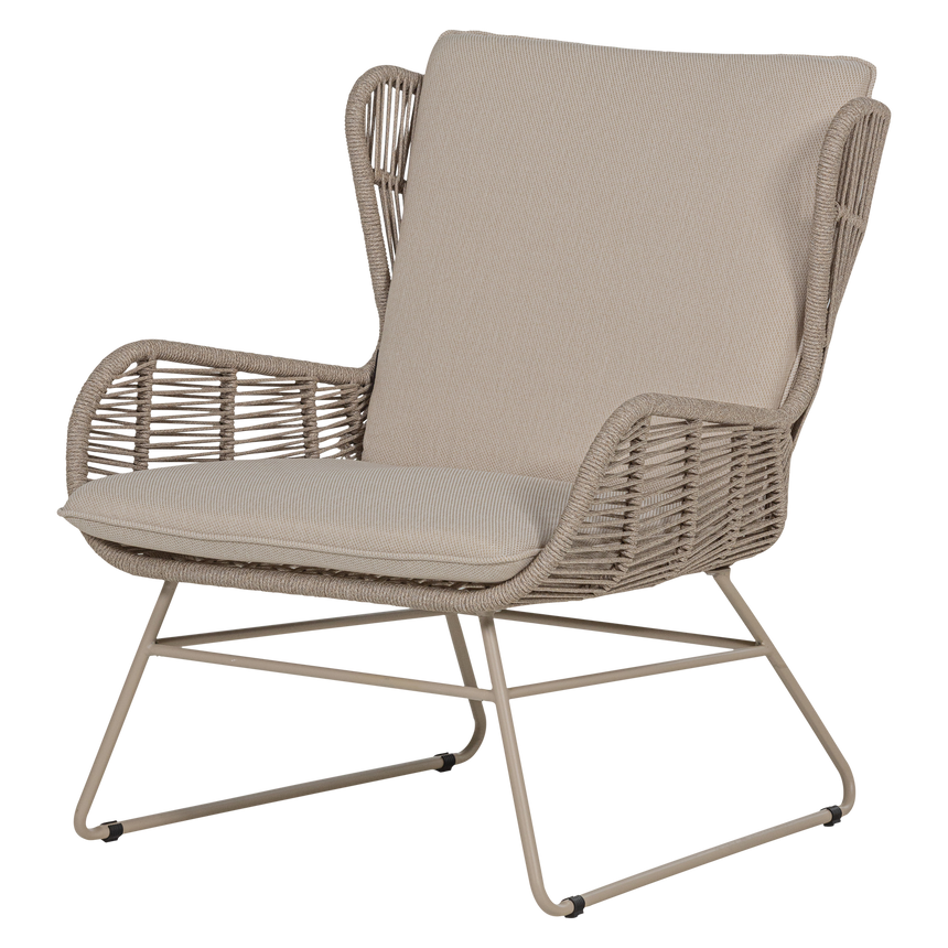 Grace kültéri lounge szék – Modern fonott design