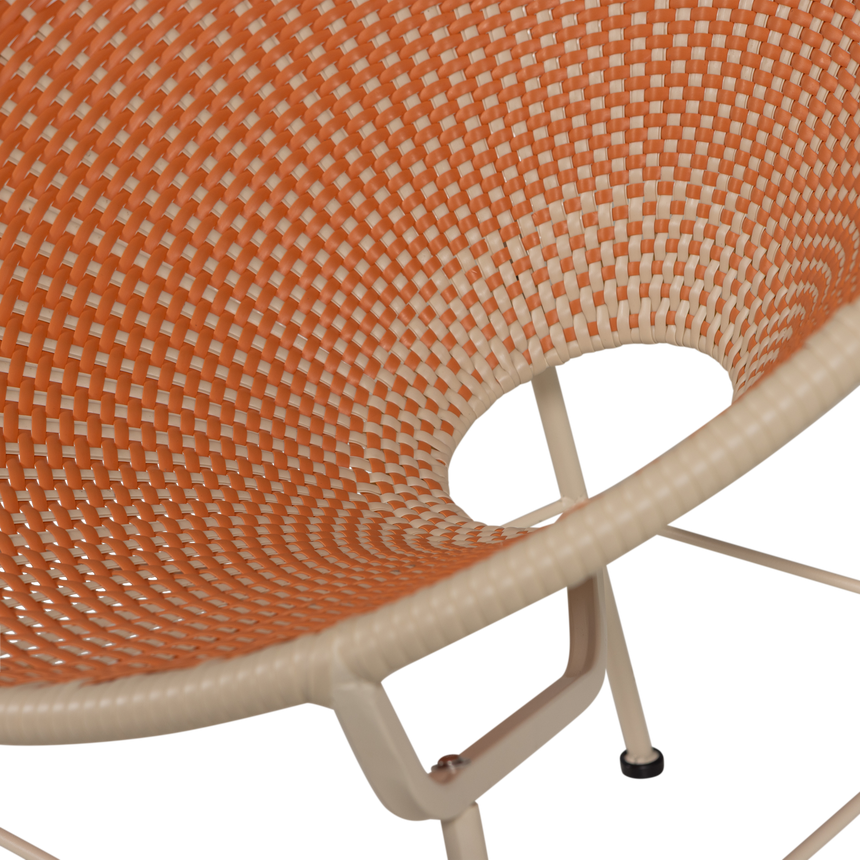 Kazoun fonott hatású kerti lounge fotel