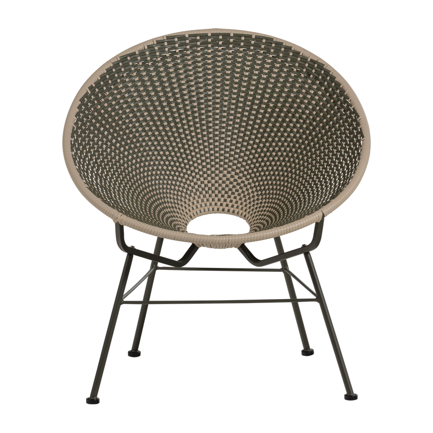 Kazoun fonott hatású kerti lounge fotel