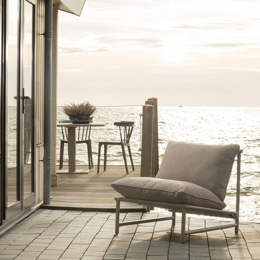 Elvo kerti lounge fotel – Minimalista kényelem és tartósság