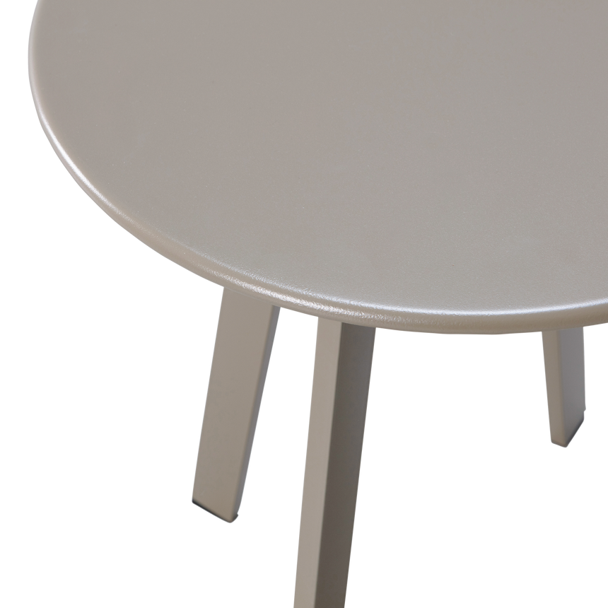 Fer fém dohányzó- és lerakóasztal – Ø 40 cm