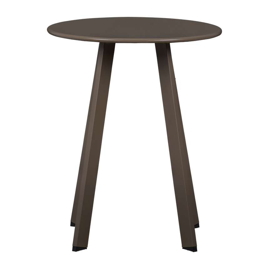 Fer fém dohányzó- és lerakóasztal – Ø 40 cm