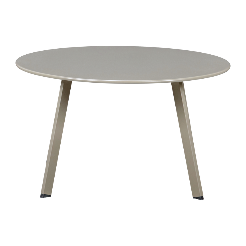 Fer fém dohányzó- és lerakóasztal – Ø 70 cm