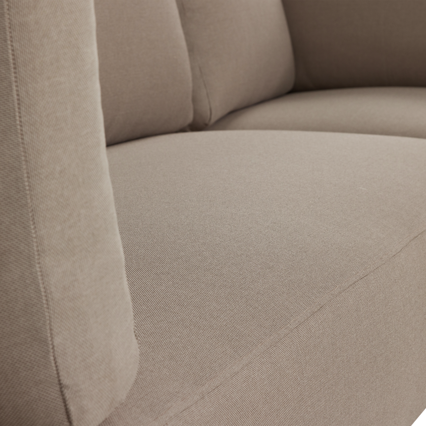 Sora kerti lounge sarokgarnitúra – Fém vázzal és kötélfonattal