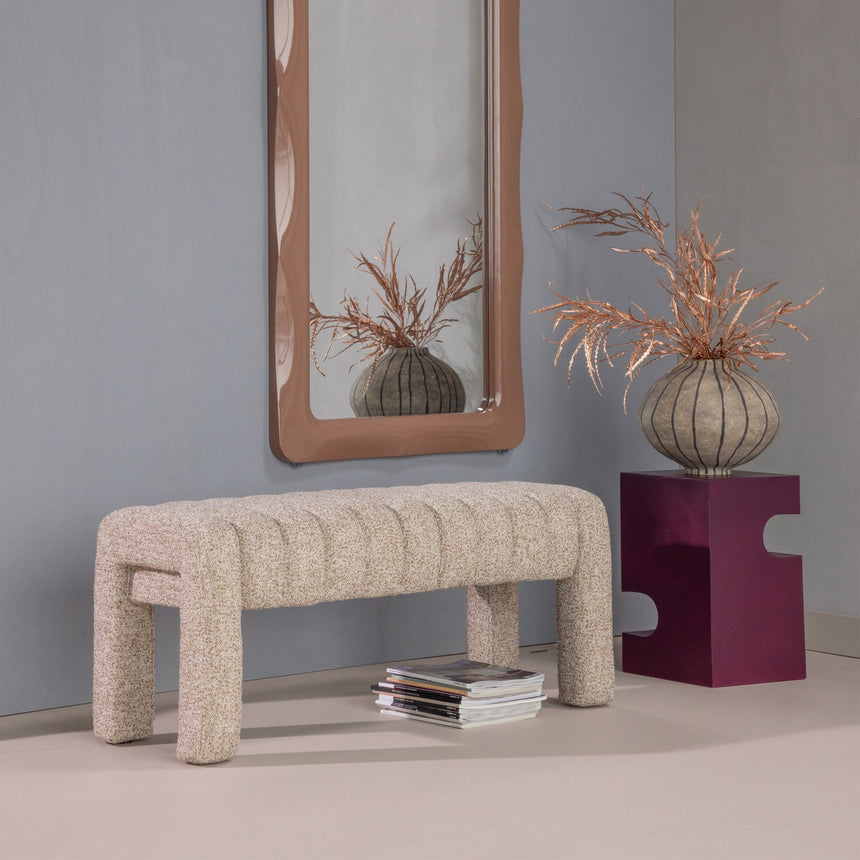 Frex kárpitozott pad – Bouclé