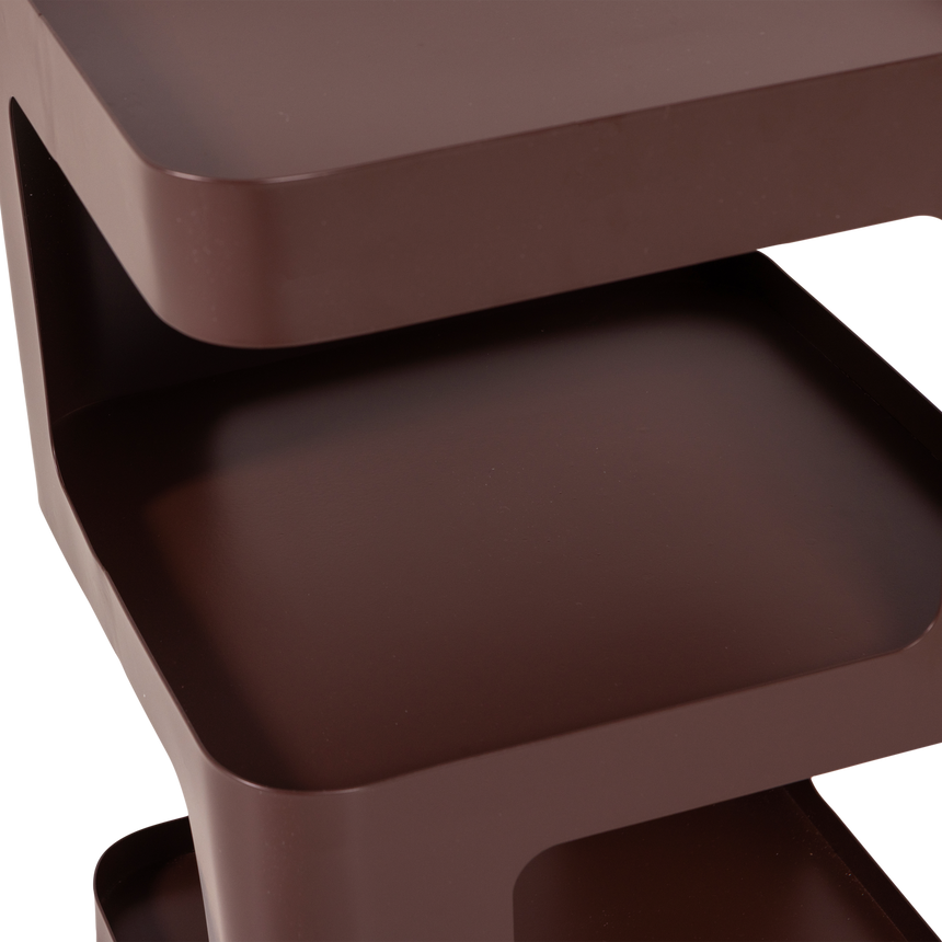 Riv lerakóasztal / Éjjeliszekrény – Fém