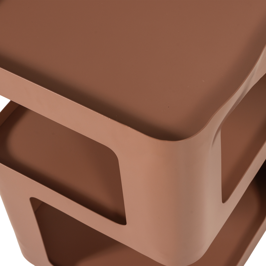 Riv lerakóasztal / Éjjeliszekrény – Fém